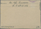 Feldpostmarken: 1945, Kurlandmarke (linke Hälfte) Vorausentwertet Mit Dem Briefstempel "17092" Der F - Autres & Non Classés