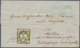 Oldenburg - Marken Und Briefe: 1852, 1/10 Th. Schwarz Auf Gelb, Farbfrisches Und Allseits Vollrandig - Oldenburg