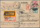 Delcampe - Deutsches Reich - Weimar: 1926/1933, Flugpost Steinadler, Drei Luftpostkarten Incl. Einschreiben Und - Andere & Zonder Classificatie