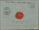 Deutsche Kolonien - Marianen: 1902 (28.7.), Waagrechtes Paar 20 Pfg Mit Stempel ''SAIPAN MARIANEN" A - Isole Marianne