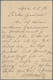 Deutsche Kolonien - Samoa: 1895 (31.12.), 10 Pfg Vorläufer-GA-Kte Krone/Adler Mit Zusatzfrankatur Se - Samoa