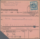 Sowjetische Zone - Ost-Sachsen: 1945, Ziffern 20 Pfg. Blau, Portogerechte Einzelfrankatur Auf Postan - Andere & Zonder Classificatie