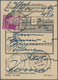 Sowjetische Zone - Allgemeine Ausgaben: 1948, Köpfe 40 Pfg. Purpur Als Portogerechte Einzelfrankatur - Altri & Non Classificati