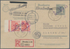 Sowjetische Zone - Ganzsachen: 1948, Ganzsachenkarte 12 Pfg. Arbeiter Mit Aufdruck "14 Dresden 43" M - Sonstige & Ohne Zuordnung