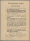 DDR: 1950, 20 Pfg. Akademie (oben Etwas Zahnunregelmäßigkeiten) Als Portogerechte Einzelfrankatur Au - Brieven En Documenten