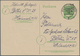 Berlin - Vorläufer: 1948, SBZ-Ganzsachenkarte 10 Pfg. Maschinenaufdruck Bedarfsgebraucht Von "BERLIN - Briefe U. Dokumente