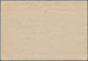 Berlin - Vorläufer: 1948, SBZ-Frage/Antwortkarte 30 Pfg. Maschinenaufdruck Zusammenhängend, Bedarfsg - Lettres & Documents