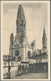 Berlin: 1953, 20 Pfg. Gedächtniskirche, Portogerechte Einzelfrankatur Auf Auslandskarte "BERLIN-STEG - Briefe U. Dokumente