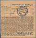 Delcampe - Französische Zone - Württemberg: 1948, Drei Paketkartenstammteile Mit Portogerechten Frankaturen: 45 - Andere & Zonder Classificatie