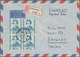 Bundesrepublik Deutschland: 1956, 40 Pfg. Wohlfahrt 1955 Im 4er-Block Als Mehrfachfrankatur Auf Luft - Storia Postale