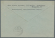 Berlin: 1949: Auslandsbrief über 60g  140 Pf. Mit Einschreiben 60 Pf. Im Tarif I Mit 2.- DM ROTAUFDR - Storia Postale