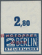 Französische Zone - Württemberg - Wohnungsbau-Abgabe: 1949, Notopfer Berlin 2 Pf Mit Aufdruck Wohnun - Andere & Zonder Classificatie