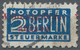 Französische Zone - Württemberg - Wohnungsbau-Abgabe: 1949, 2 Pf Mit Kombinierter Zähnung K14, L12 M - Altri & Non Classificati