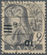 Saarland (1947/56): 1947, Freimarke 10 Cent Auf 2 Pfg. Mit Kopfstehendem Aufdruck Auf Der Urdruckmar - Brieven En Documenten