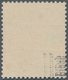 Saarland (1947/56): 1947, Freimarke 10 Cent Auf 2 Pfg. Mit Kopfstehendem Aufdruck Auf Der Urdruckmar - Brieven En Documenten