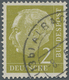 Bundesrepublik Deutschland: 1954, Freimarke Heuss 2 Pf, Sehr Seltene Wasserzeichen Variante BP Seite - Storia Postale