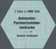 Bundesrepublik - Automatenmarken: 1980, Stangen-Verschlußdeckel Für "5 Rollen Zu 2000 Stück" Sowie D - Automatenmarken [ATM]