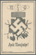 Ansichtskarten: Propaganda: 1921. Heil Neujahr / Happy New Year: Austria Nazi Party Card From 1921! - Politieke Partijen & Verkiezingen