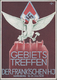 Ansichtskarten: Propaganda: 1939, "GEBIETSTREFFEN DER FRÄNKISCHEN HJ Nürnberg 1939", Großformatige K - Partiti Politici & Elezioni