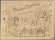 Ansichtskarten: Vorläufer: 1862, MÜNCHEN, Illustrierte Eintrittskarte Zur Abendunterhaltung Des Münc - Non Classificati