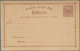 Ansichtskarten: Vorläufer: 1874 Ca., RUDELSBURG, Vorläuferkarte 1/2 Groschen Brustschild Braun Als P - Non Classificati