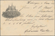 Ansichtskarten: Vorläufer: 1887, HOHENZOLLERN, Vorläuferkarte 5 Pf Lila Als Privatganzsache Mit K1 H - Zonder Classificatie