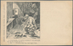 Ansichtskarten: Motive / Thematics: JUDAIKA, Zwei Französische Antisemitische Karikaturen Um 1900/19 - Andere & Zonder Classificatie