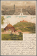 Ansichtskarten: Baden-Württemberg: 1893/1896 Lot 7 Historische Ansichtskarten Aus Karlsruhe. - Altri & Non Classificati