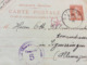 1919 SAVERNE Postkarte Nach Sigmaringen Deutschland Mit Zensur - Briefe U. Dokumente