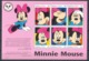 Nfe477-482b WALT DISNEY --- MICKEY MINNIE GOOFY PLUTO DONALD DAISY --- MALDIVES 1999 PF/MNH - Disney