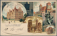 Ansichtskarten: Bayern: NÜRNBERG (alte PLZ 8500), Schachtel Mit 100 Prachtvollen Kolorierten Lithogr - Sonstige & Ohne Zuordnung