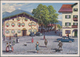 Delcampe - Ansichtskarten: Bayern: OBERAMMERGAU, ETTAL Und LINDERHOF (alte PLZ 8103 Und 8107), Interessante Zus - Andere & Zonder Classificatie
