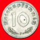 + WITHOUT SWASTIKA (1945-1948): GERMANY ★ 10 PFENNIG 1948F MINT LUSTER! LOW START ★ NO RESERVE! - 10 Reichspfennig