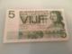 Billet 5 Gulden Amsterdam 1966 - 5 Gulden