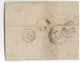 1840 - GUYANE - LETTRE De CAYENNE Avec SUPERBE MARQUE LINEAIRE "GUYANE FRANCAISE" => CLERMONT - Lettres & Documents