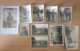 Lot De 10 Photos Anciennes De Soldats En Uniformes Dont Guerre 14-18, 308e Régiment D'Infanterie, Marine, Etc... - Documents