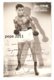 Carte Photo Ahmed SEBANE Boxeur Poids Welter - Ex Champion De France Amateur - Avec Autographe Original - Dédicace - Boxing