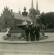 Danemark Roskilde Place Du Marché Cathedrale Ancienne Photo Stereo NPG 1900 - Photos Stéréoscopiques