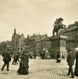 Danemark Copenhague Hojbro Plads Statue D'Absalon Ancienne Photo Stereo NPG 1900 - Photos Stéréoscopiques