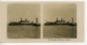 Allemagne Warnemünde Bateau Et Le Phare Ancienne Photo Stereo NPG 1900 - Photos Stéréoscopiques