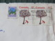 Canada 1979 Cover To England - Flowers - Trees - Girl Watering Tree Of Life - Storia Postale