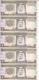 SAUDI ARABIA 1 RIYAL 1984 1379 P-21d  Sig/6 Lot X5 UNC Notes - Saudi-Arabien