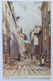 Little Champlain Street, Quebec, Canada, Raphael Tuck Oilette Postcard, Artist Signed Charles Flower - Québec - La Cité