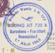 SPANIEN 3 Erstflüge M Dt.Lufthansa 1963 Von BARCELONA U 1963/76 Von MADRID N BRD - Cartas & Documentos