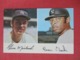 Horace Clarke & Gene Michael   1971 Clinic Schedule       NY Yankees >>ref 3632 - Baseball