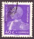 Portugal 1934 - General Carmona ( Papel Porcelana - Porcelain Paper ) - Oblitérés