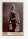 Y9681/ CDV Foto Soldat Mit Pickelhaube Paradebusch Atelier Witte, Berlin - Sonstige & Ohne Zuordnung