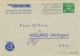 NETHERLANDS 1947 VF Special Flight KLM Centennial Special AMSTERDAM-HOLLAND (USA - Poste Aérienne