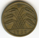 Allemagne Germany 5 Reichspfennig 1930 A J 316 KM 39 - 5 Rentenpfennig & 5 Reichspfennig