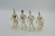 Cherilea Toys , Waterloo 4 French Soldiers, Made In Gt Britain, Vintage, Lot - Figurines